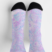 Kawaii Cute Boho Wervelende Pastel Katoensuiker Ma Sokken (Top)