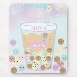 Kawaii Cute Bubble Pearl Milk Tea Tapioca Boba Muismat