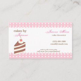 Kawaii CUTE Cake Bakery Visitekaartje