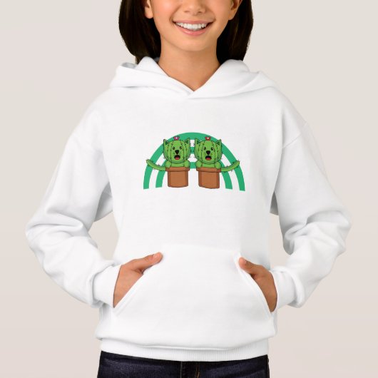 Kawaii Cute Cat Cactus Plant Pet (Voorkant)