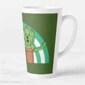 Kawaii Cute Cat Cactus Plant Pet Latte Mok (Rechts)