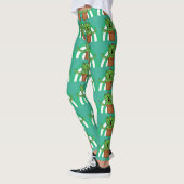 Kawaii Cute Cat Cactus Plant Pet Leggings (Links)