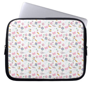 Kawaii Cute Cats & Pastel Stationery laptophoes Laptop Sleeve