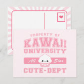 Kawaii Cute Dept Briefkaart (Voorkant / Achterkant)