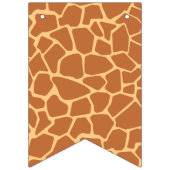 Kawaii Cute Giraffe Pattern. Vlaggetjes (Tweede vlag)