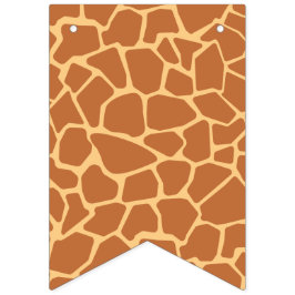 Kawaii Cute Giraffe Pattern. Vlaggetjes