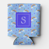 Kawaii Cute Girly Rainbows , gepersonaliseerd Blikjeskoeler (Voorkant)