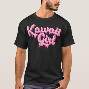 Kawaii Cute Gothic Girl Pastel Pink Slime Sweater T-shirt