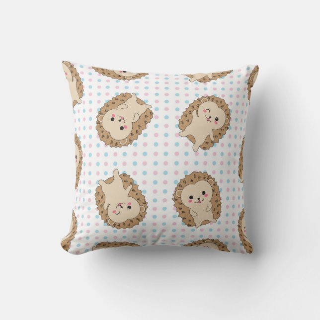 Kawaii Cute Hedegel Pillow Kussen (Voorkant)