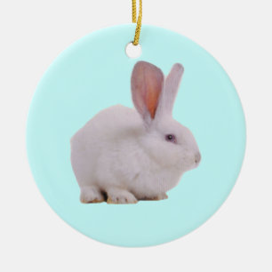 Kawaii Cute Konijn Konijn Keramisch Ornament