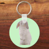 Kawaii Cute Konijn Konijn Sleutelhanger (Voorkant)
