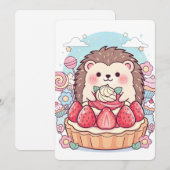 Kawaii cute kunst kaart (Voorkant / Achterkant)