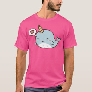 Kawaii Cute Narwhal T-shirt