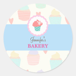 Kawaii Cute Pastel Bakery Sticker Label