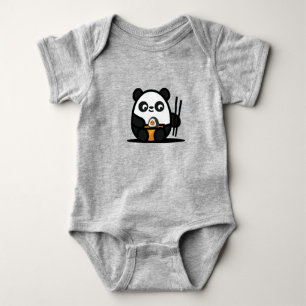 Kawaii Cute Sushi Panda Romper