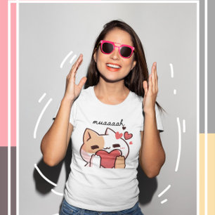Kawaii Cutie Cat T-shirt