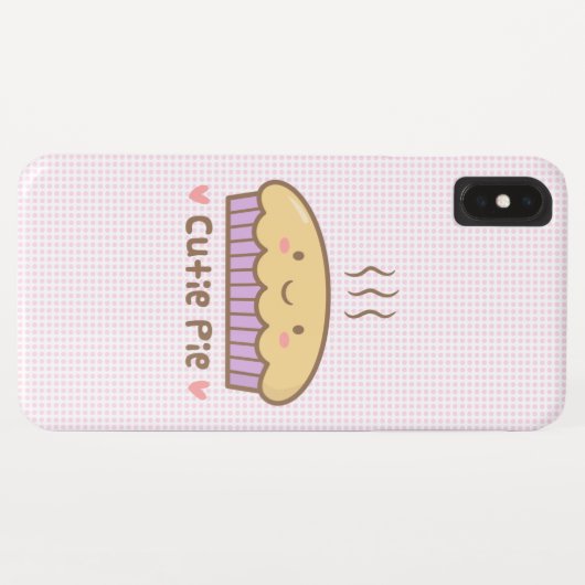 Kawaii Cutie Pie Doodle voor haar Case-Mate iPhone Case (Achterkant (horizontaal))