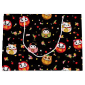 Kawaii daruma-patroon groot cadeauzakje (Voorkant)