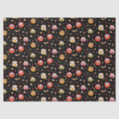 Kawaii daruma-patroon tissuepapier (Voorkant)