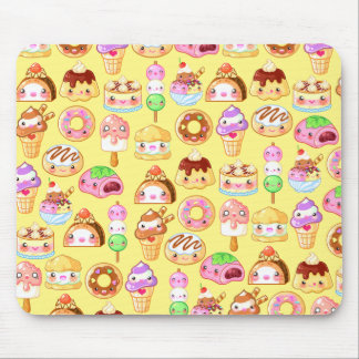 Kawaii Dessert Friends Mousepad Muismat