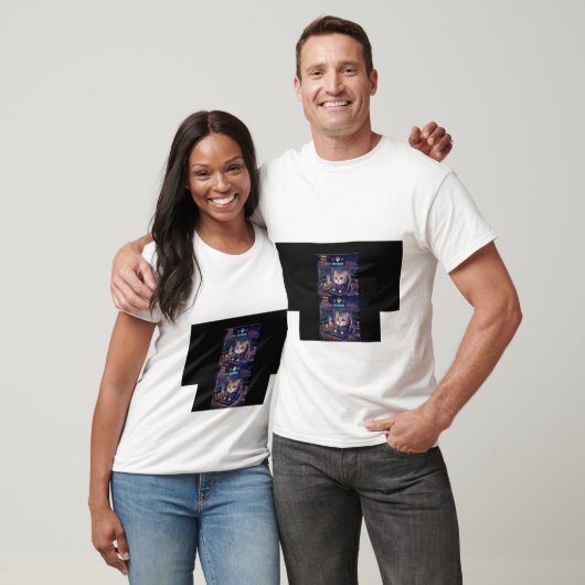 Kawaii Dev Kat Programmeur T-Shirt | Mooie Codeer (Unisex)