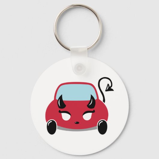 Kawaii Devil Car Sleutelhanger (Voorkant)