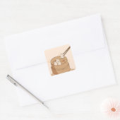 Kawaii Dim Sum Bunnies Sticker (Envelop)