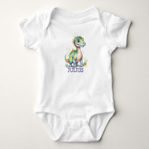 Kawaii Dino Baby Kwekerij Sweet Prehistoric Gift Romper
