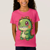 Kawaii Dinosaur T-shirt (Voorkant)