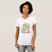 Kawaii Dinosaur T-shirt (Voorkant volledig)