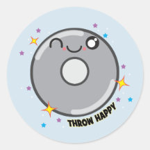 Kawaii Discus Thrower Stickers Gift