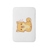 Kawaii dog Shiba Badmat (Voorkant Verticaal)