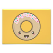 Kawaii donut foto afdruk (Voorkant)