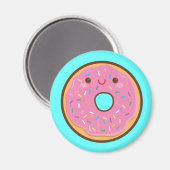 Kawaii Donut Magnet (Voorkant / Achterkant)