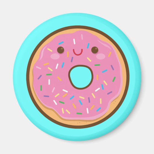 Kawaii Donut Magnet (Voorkant)
