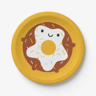 Kawaii Donut Papieren Bordje