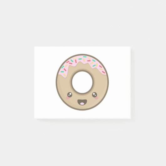 Kawaii donut post-it® notes (Voorkant)