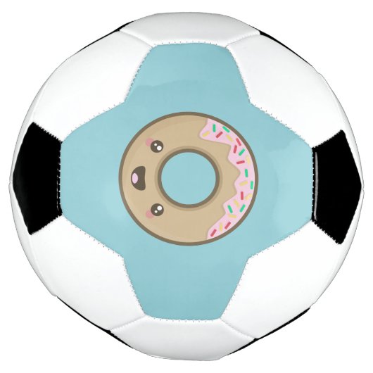 Kawaii Donut Voetbal (Gedraaid)