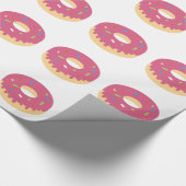Kawaii Donut Wrapping Paper met kerstpapier Cadeaupapier (Hoek)