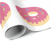 Kawaii Donut Wrapping Paper met kerstpapier Cadeaupapier (Rol Hoek)