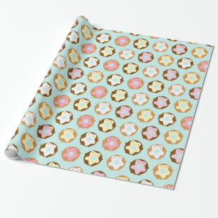 Kawaii Donuts Cadeaupapier