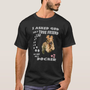 Kawaii Doxie Spaniel Dog Mam Pet Dad Costume, Cute T-shirt