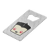 Kawaii Dracula Bottle Opener Creditkaart Flessenopener (Voorkant Gekanteld)