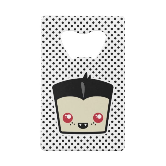 Kawaii Dracula Bottle Opener Creditkaart Flessenopener (Achterkant)