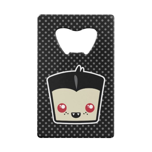 Kawaii Dracula Bottle Opener Creditkaart Flessenopener (Achterkant)