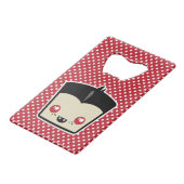 Kawaii Dracula Bottle Opener Creditkaart Flessenopener (Achterkant Gekanteld)
