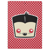 Kawaii Dracula Clip Board Klembord (Achterkant)