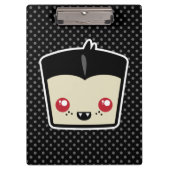 Kawaii Dracula Clip Board Klembord (Voorkant)