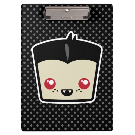 Kawaii Dracula Clip Board Klembord (Voorkant)