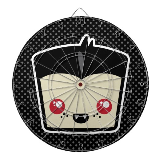 Kawaii Dracula Dart Board Dartbord (Voorkant)